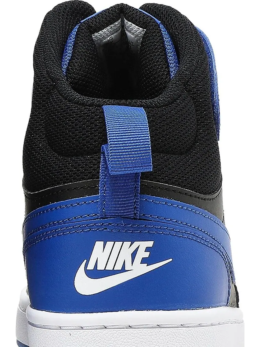 Кроссовки Nike Court Borough Mid 2 GS 'Black Game Royal' — изображение 7 из 8, синий