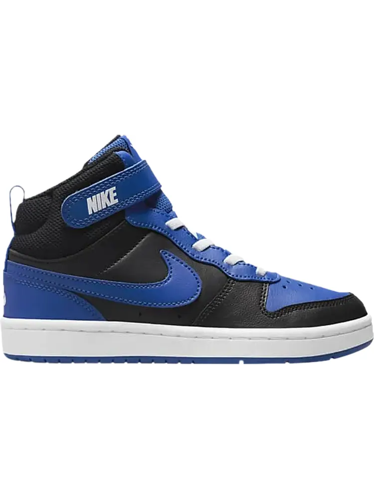Кроссовки Nike Court Borough Mid 2 PS 'Black Game Royal' — изображение 1 из 1, синий