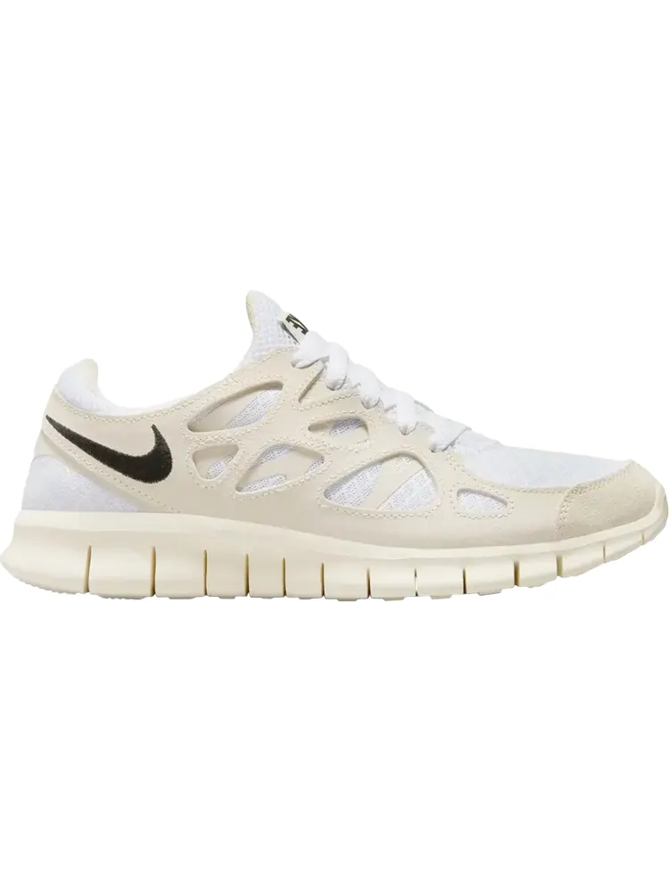 Кроссовки Nike Wmns Free Run 2 'White Light Bone' — изображение 1 из 1, белый