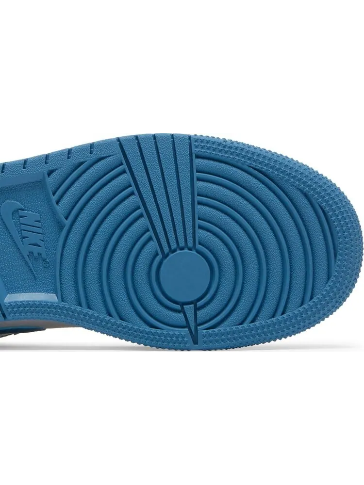 Кроссовки Air Jordan 1 Low GS Washed Denim — изображение 5 из 8, белый