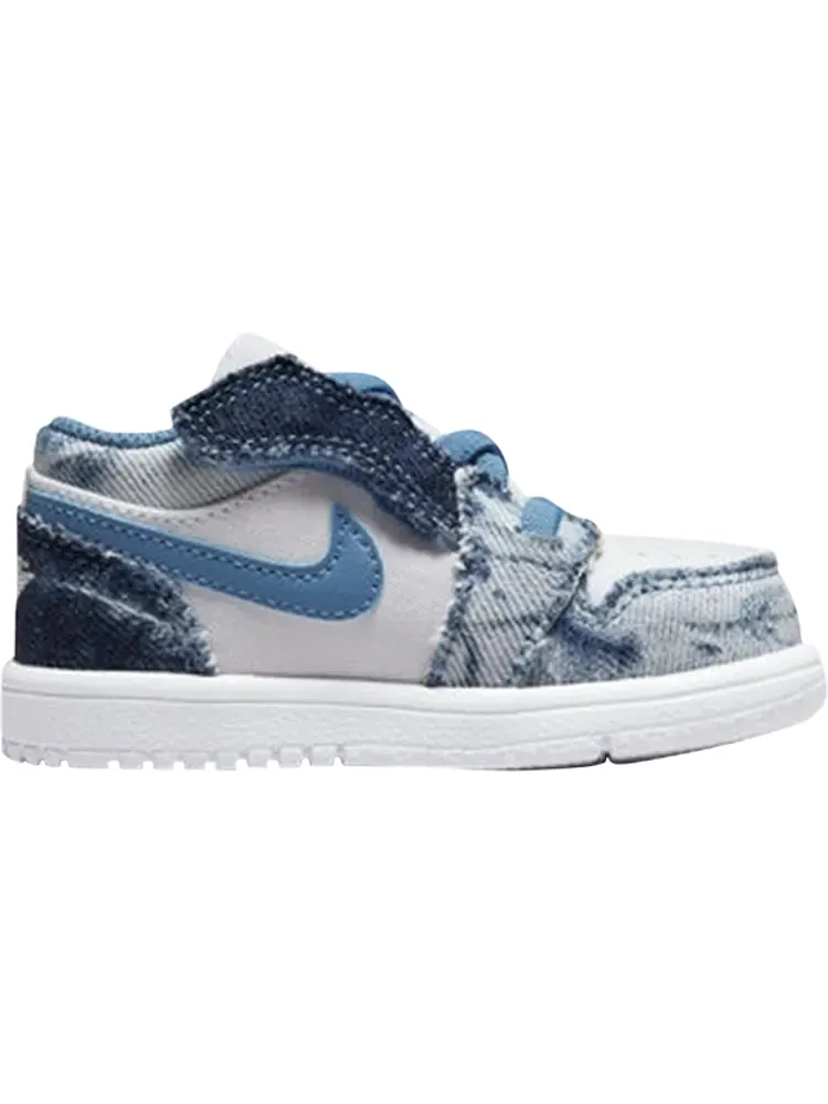 Кроссовки Air Jordan 1 Low ALT TD Washed Denim — изображение 1 из 1, белый
