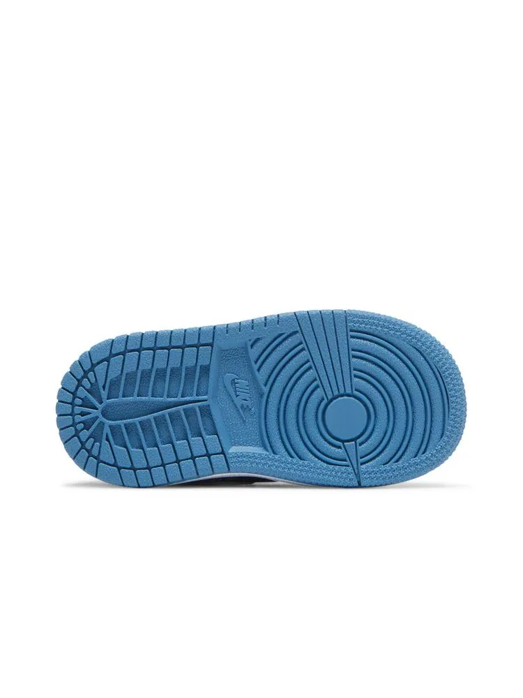 Кроссовки Air Jordan Air Jordan 1 Mid TD 'Washed Denim' — изображение 5 из 9, синий/белый