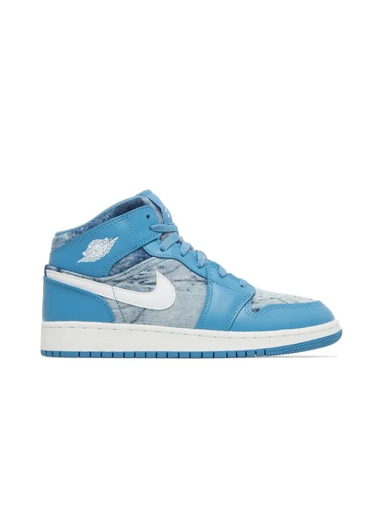 Кроссовки Air Jordan 1 Mid GS — изображение 1 из 4, синий