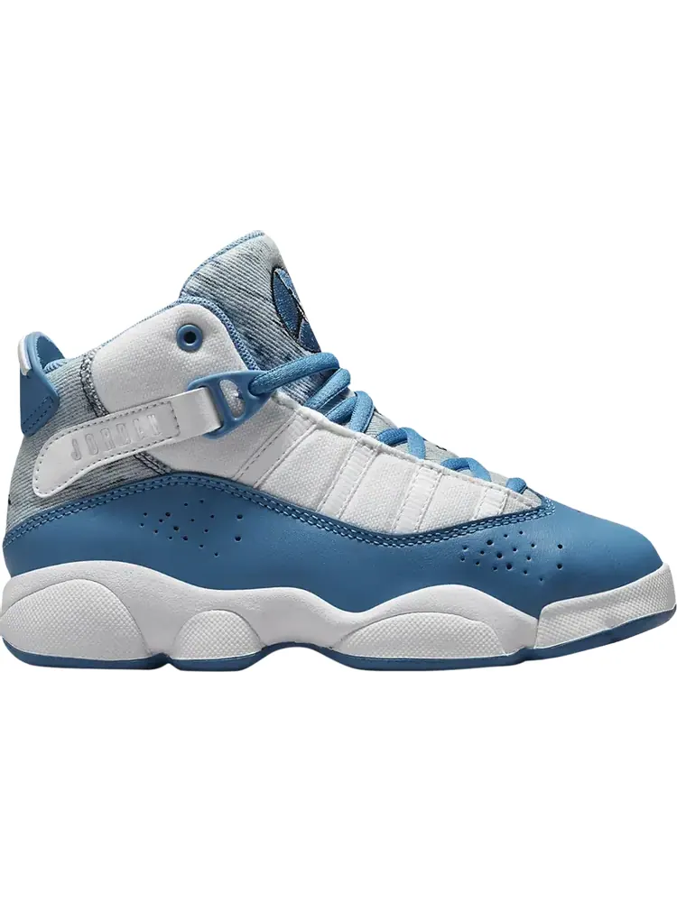 Кроссовки Jordan 6 Rings PS White Dutch Blue — изображение 1 из 1, белый