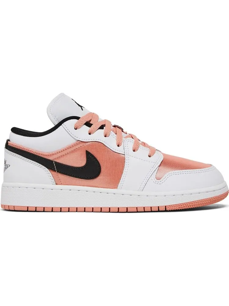 Кроссовки Air Jordan 1 Low GS Light Madder Root — изображение 1 из 8, розовый