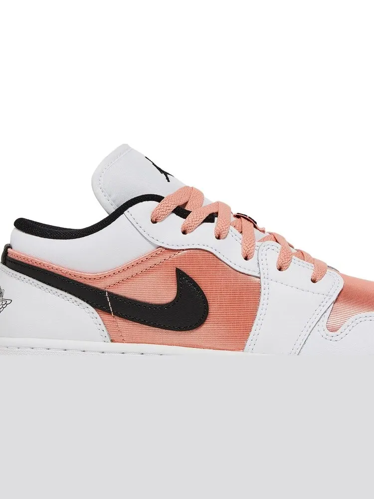 Кроссовки Air Jordan 1 Low GS Light Madder Root — изображение 2 из 8, розовый