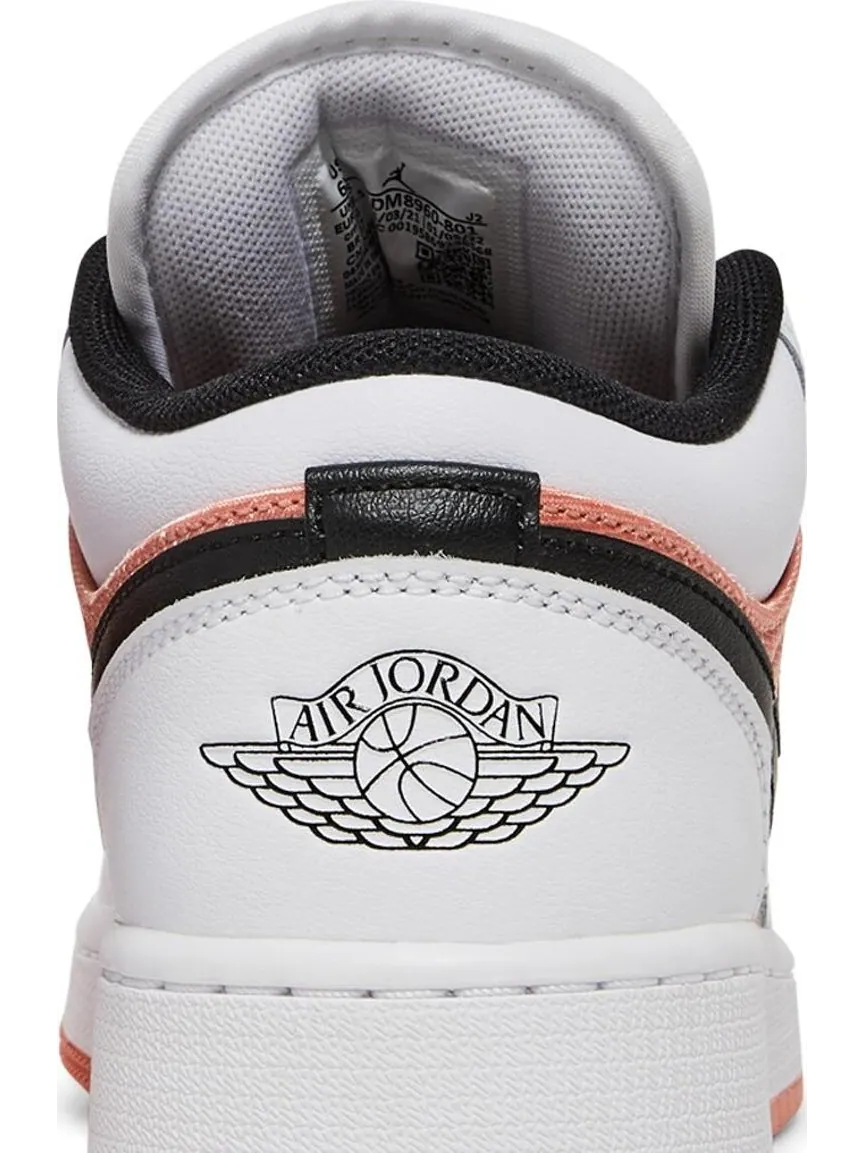 Кроссовки Air Jordan 1 Low GS Light Madder Root — изображение 7 из 8, розовый