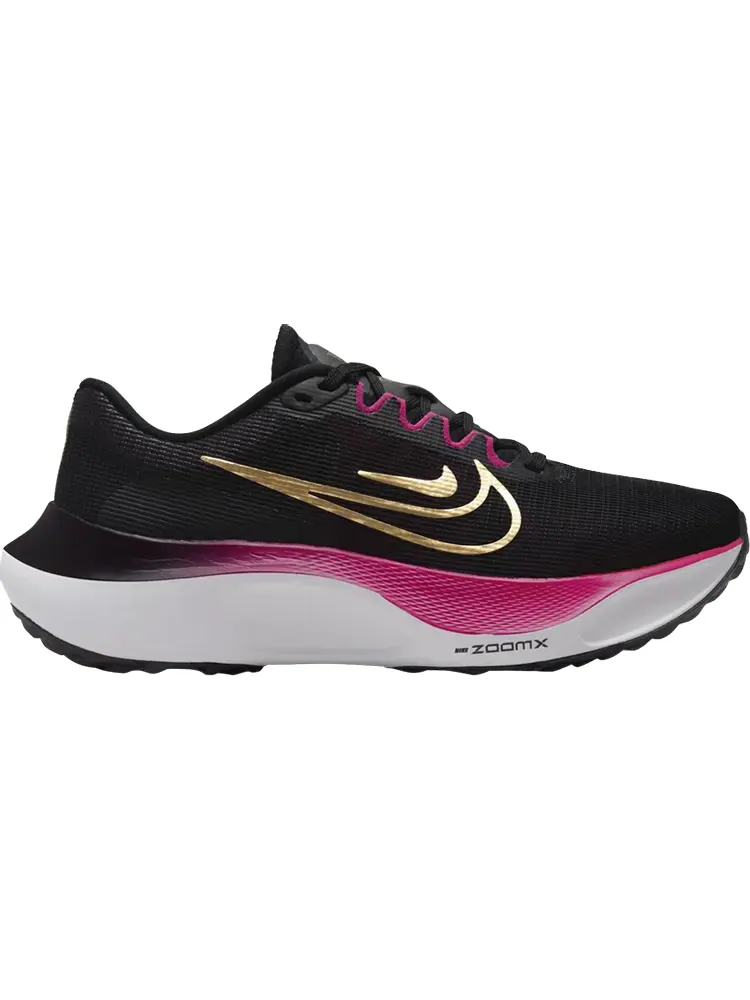 Кроссовки Wmns Zoom Fly 5 'Black Gold Fireberry' — изображение 1 из 1, черный