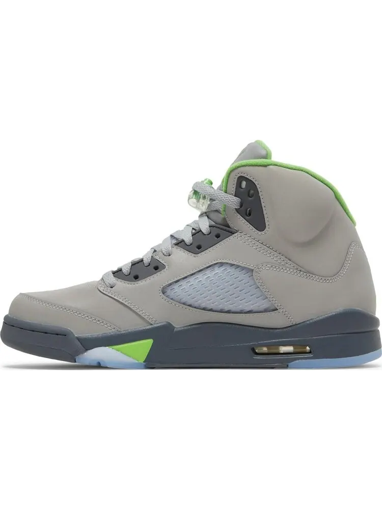 Кроссовки Air Jordan 5 Retro Green Bean 2022 — изображение 3 из 11, серый