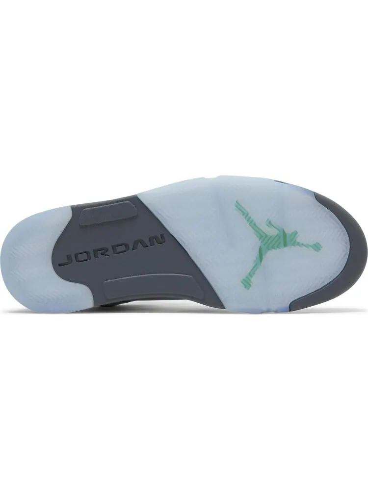Кроссовки Air Jordan 5 Retro Green Bean 2022 — изображение 4 из 11, серый
