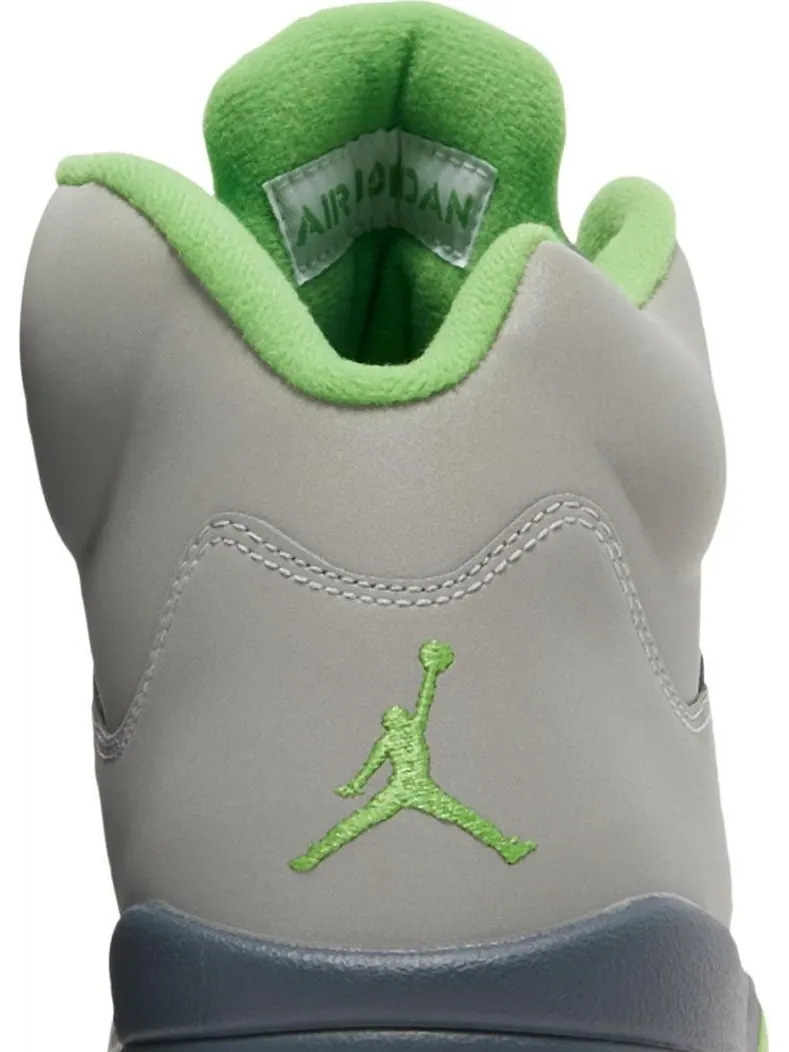 Кроссовки Air Jordan 5 Retro Green Bean 2022 — изображение 7 из 11, серый