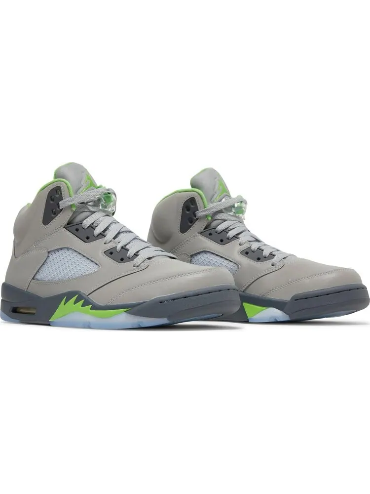 Кроссовки Air Jordan 5 Retro Green Bean 2022 — изображение 8 из 11, серый