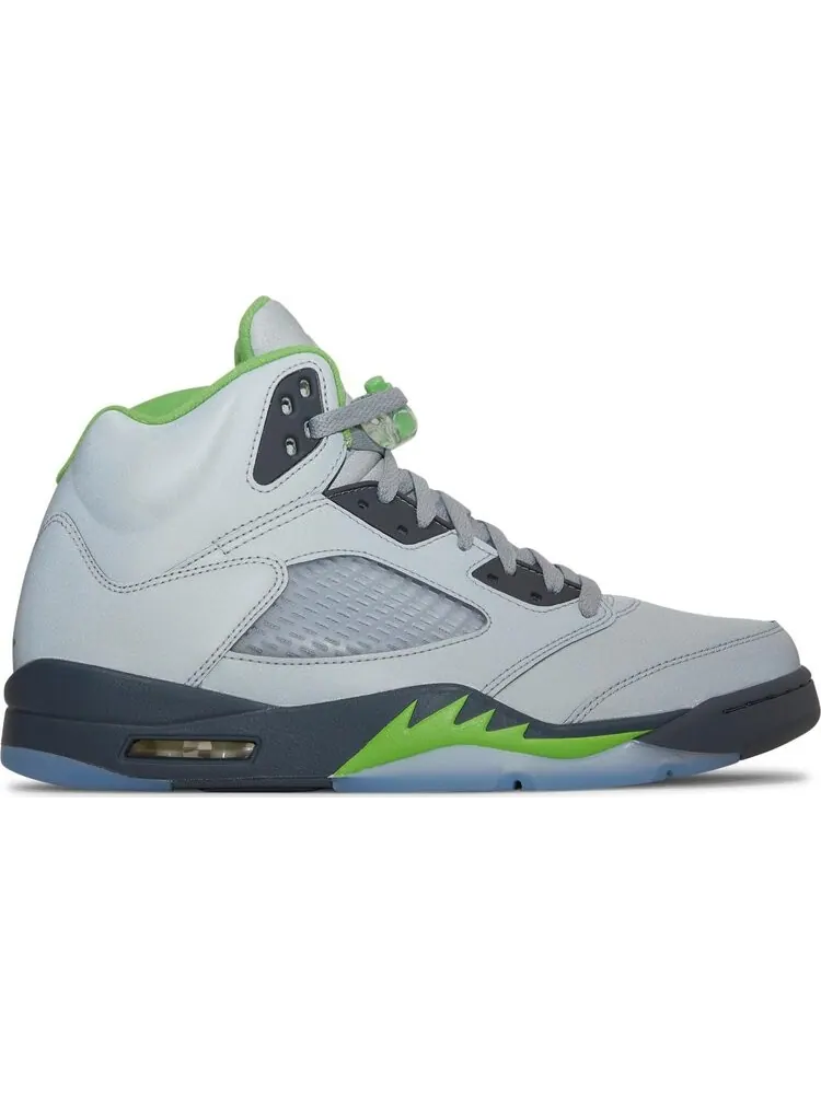 Кроссовки Air Jordan 5 Retro Green Bean 2022 — изображение 9 из 11, серый