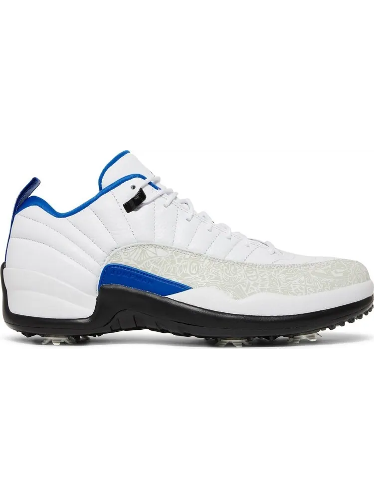 Кроссовки Air Jordan 12 Low Golf White Game Royal — изображение 1 из 8, белый
