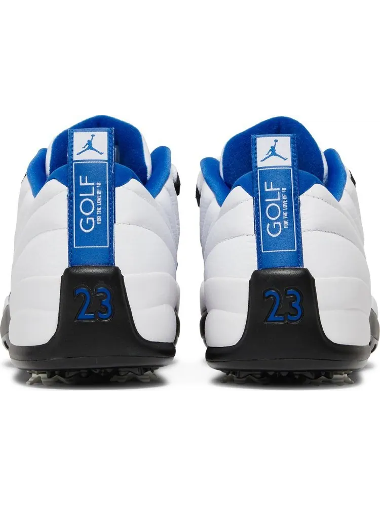 Кроссовки Air Jordan 12 Low Golf White Game Royal — изображение 6 из 8, белый