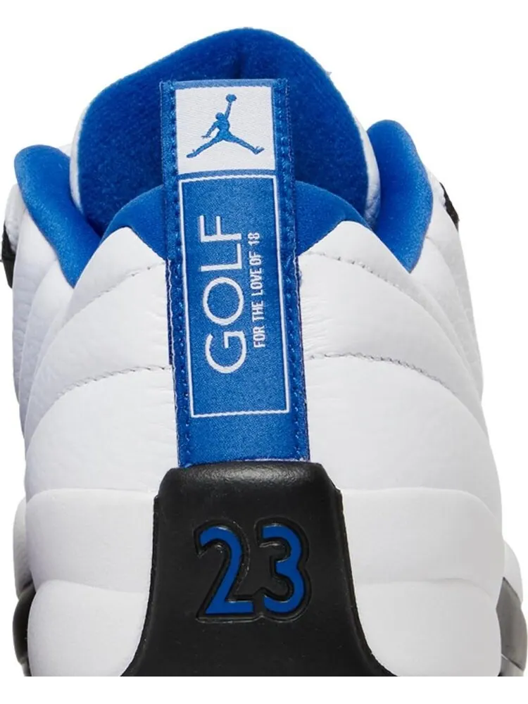 Кроссовки Air Jordan 12 Low Golf White Game Royal — изображение 7 из 8, белый