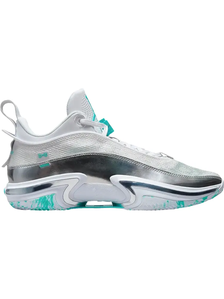 Кроссовки Guo Ailun x Air Jordan 36 Low PF White Hyper Jade — изображение 1 из 1, белый