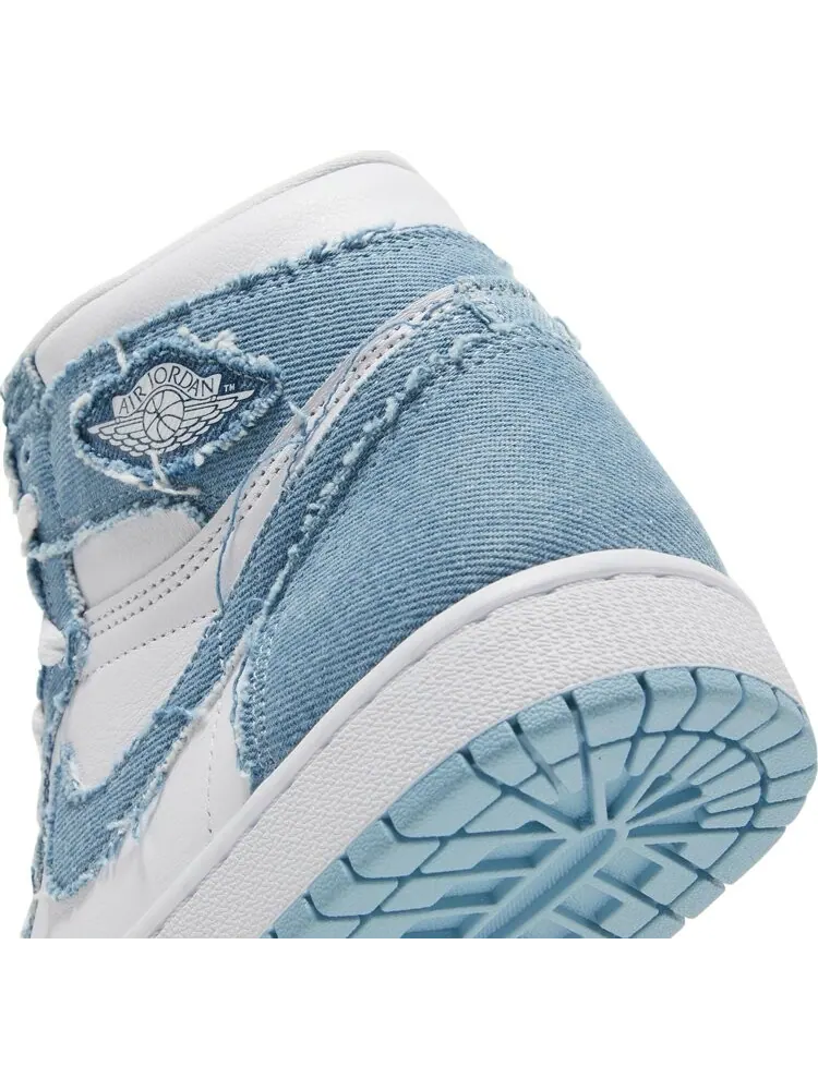 Кроссовки Wmns Air Jordan 1 Retro High OG Denim — изображение 10 из 10, белый