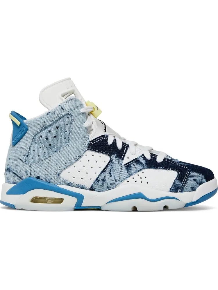 Кроссовки Air Jordan 6 Retro GS Washed Denim 2022 — изображение 1 из 8, синий