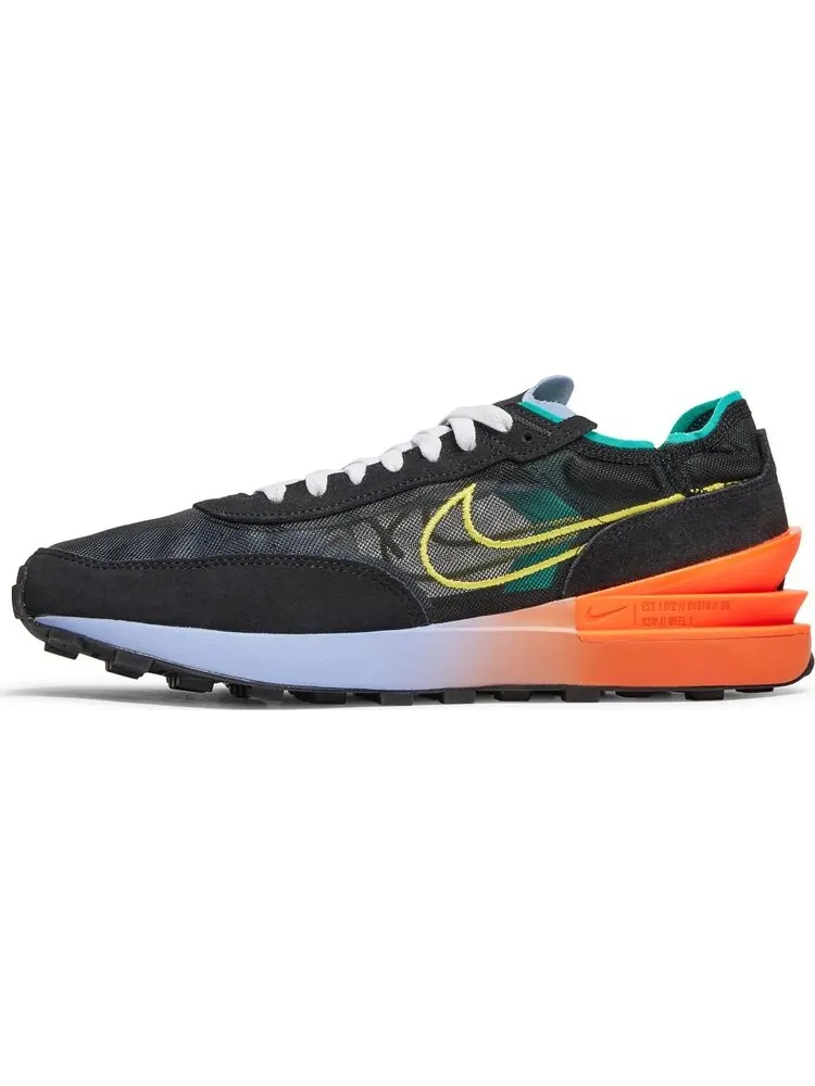 Кроссовки Nike Waffle One 'Peace and Unity' — изображение 3 из 8, черный