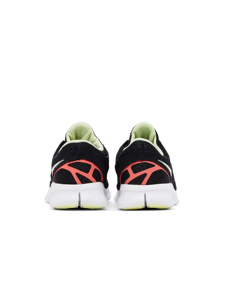 Кроссовки Nike Wmns Free Run 2 'Black Lime Ice' — изображение 7 из 9, черный///белый