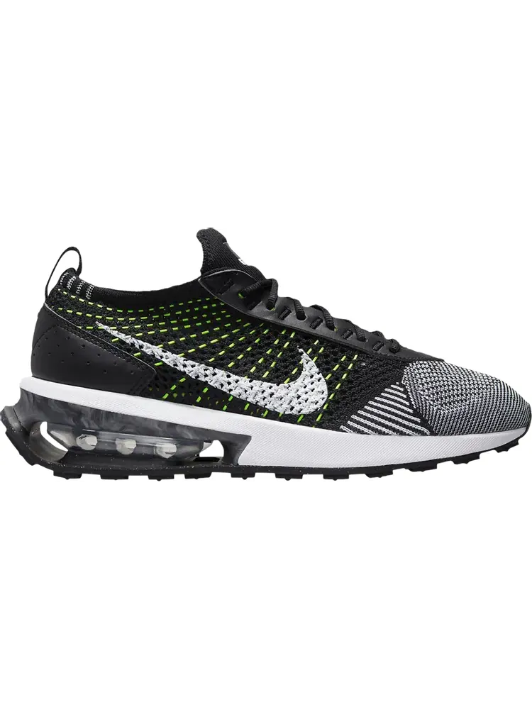 Кроссовки Nike Wmns Air Max Flyknit Racer 'Black White Volt' — изображение 1 из 1, черный