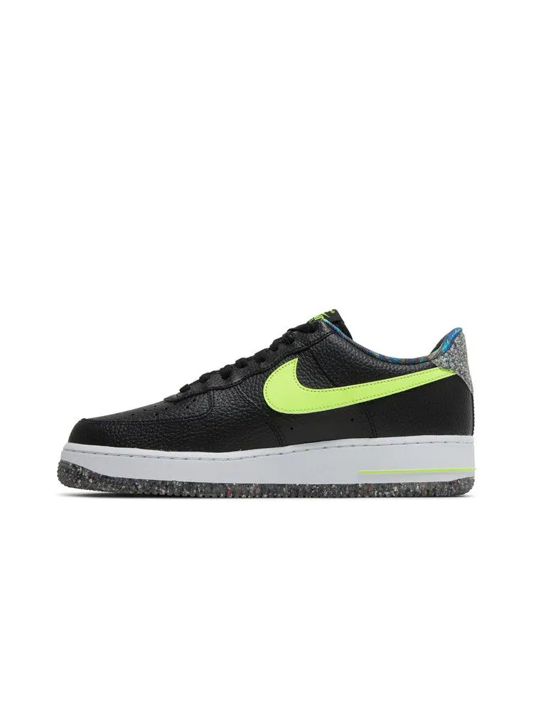Кроссовки Nike Air Force 1 Low 'Black Volt' — изображение 4 из 9, черный//белый