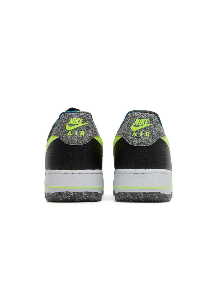 Кроссовки Nike Air Force 1 Low 'Black Volt' — изображение 7 из 9, черный//белый