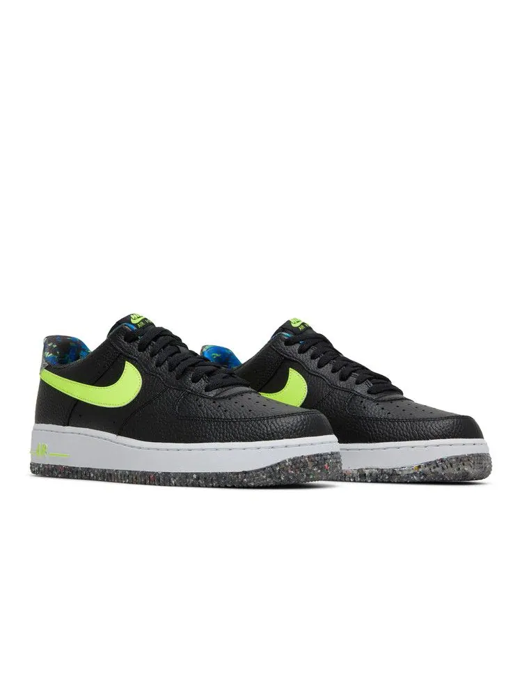 Кроссовки Nike Air Force 1 Low 'Black Volt' — изображение 9 из 9, черный//белый