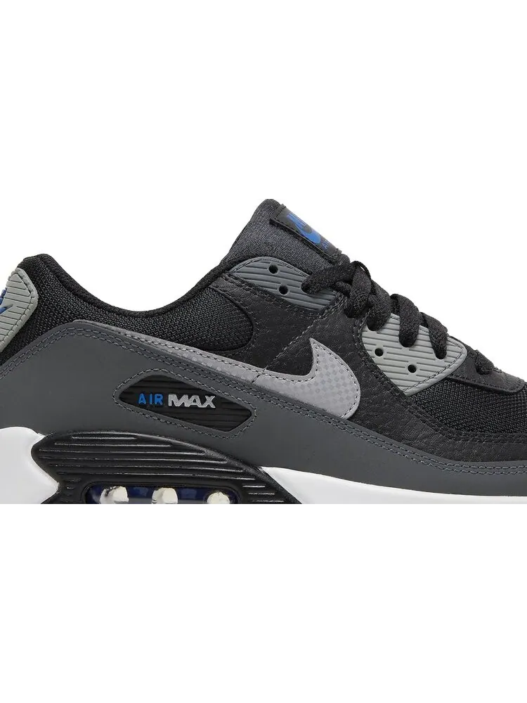 Кроссовки Nike Air Max 90 'Black Iron Grey' — изображение 2 из 8, черный