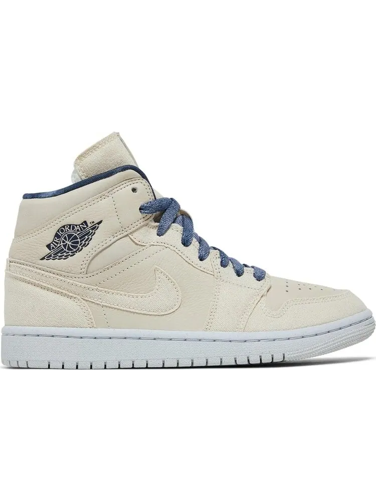 Кроссовки Wmns Air Jordan 1 Mid SE Sanddrift — изображение 1 из 8, белый