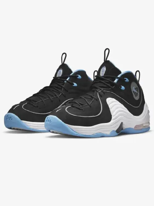 Кроссовки Nike Air Penny 2 x Social Status — изображение 2 из 6, черный/белый/голубой