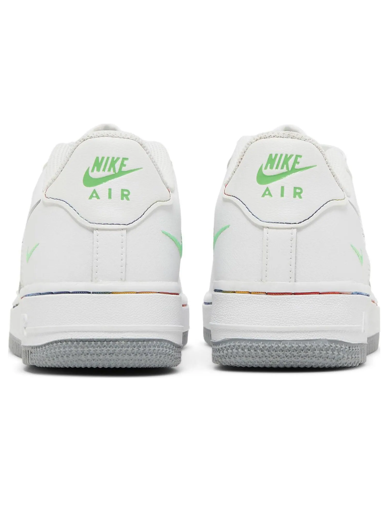 Кроссовки Nike Air Force 1 Low GS 'Multi Swoosh' — изображение 6 из 8, белый