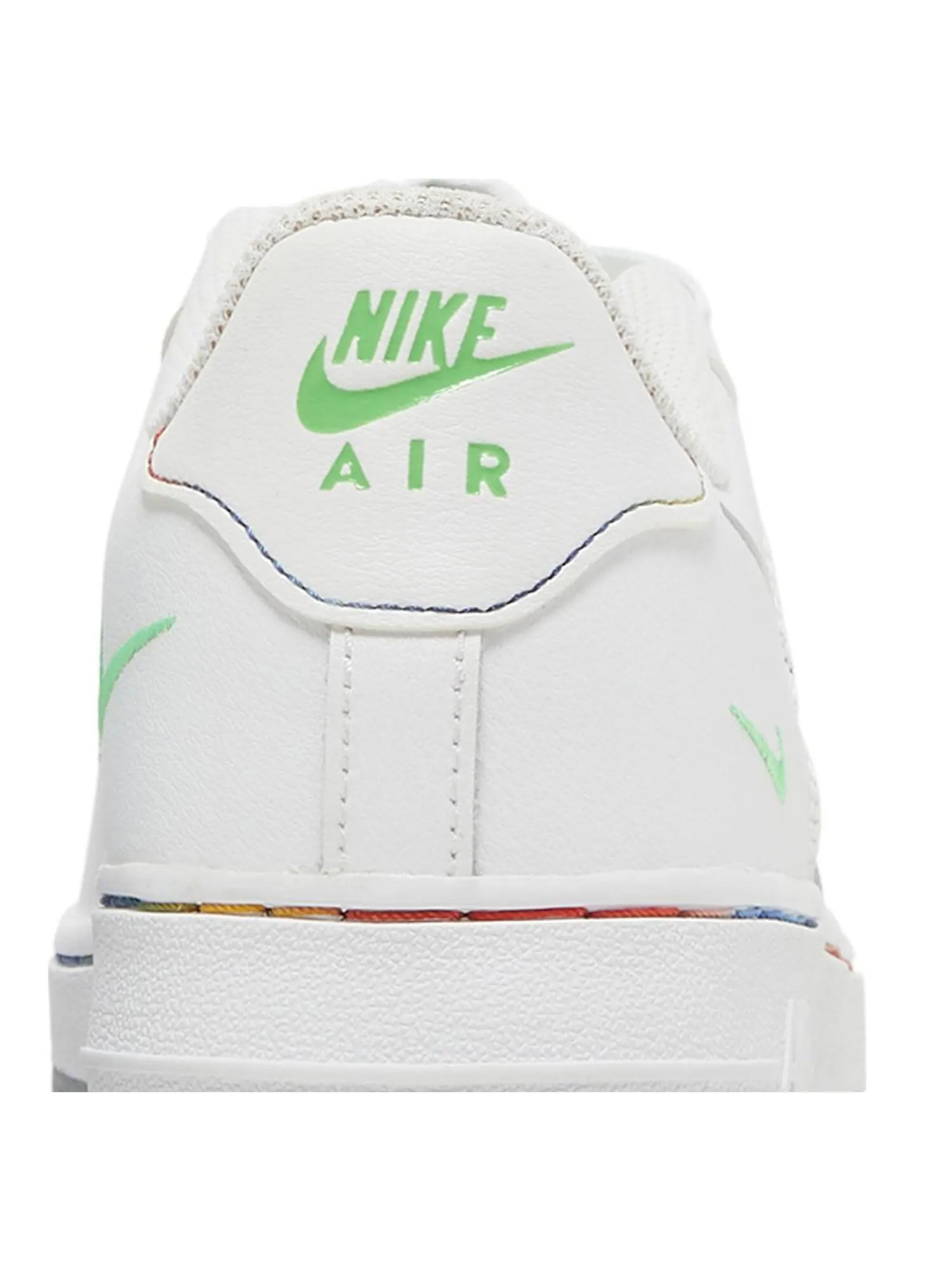 Кроссовки Nike Air Force 1 Low GS 'Multi Swoosh' — изображение 7 из 8, белый