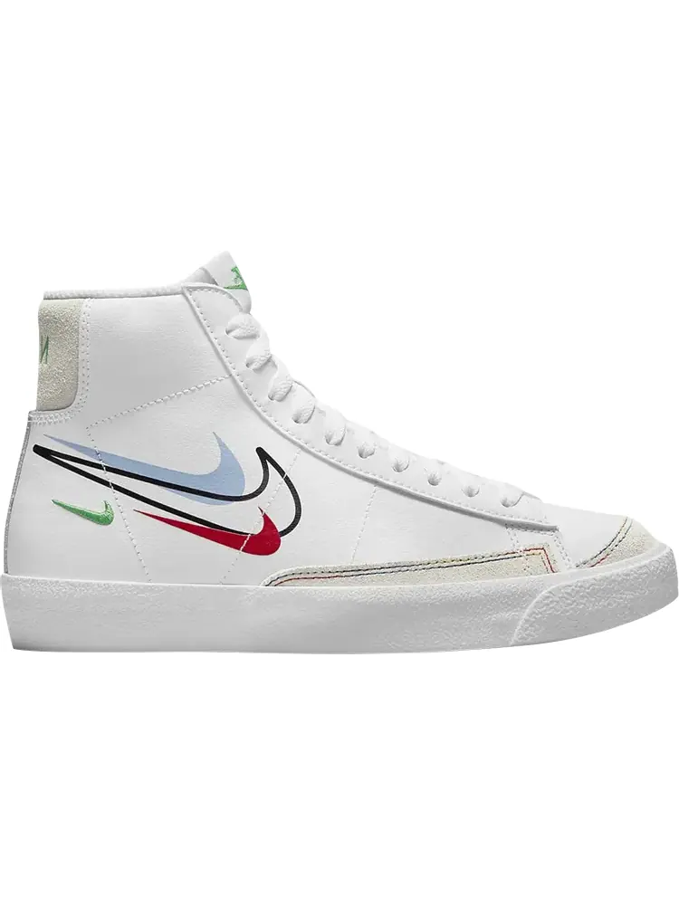 Кроссовки Nike Blazer Mid '77 GS 'Swoosh Pack' — изображение 1 из 1, белый