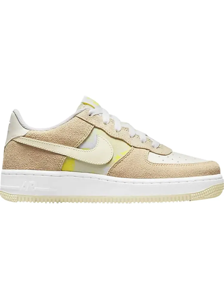 Кроссовки Nike Air Force 1 Low GS 'Lemon Drop' — изображение 1 из 1, белый