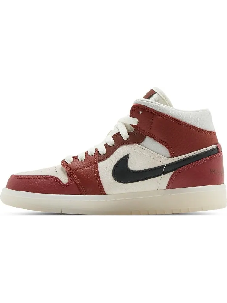 Кроссовки Wmns Air Jordan 1 Mid Anti Gravity Machines — изображение 3 из 8, белый