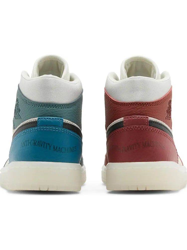 Кроссовки Wmns Air Jordan 1 Mid Anti Gravity Machines — изображение 6 из 8, белый