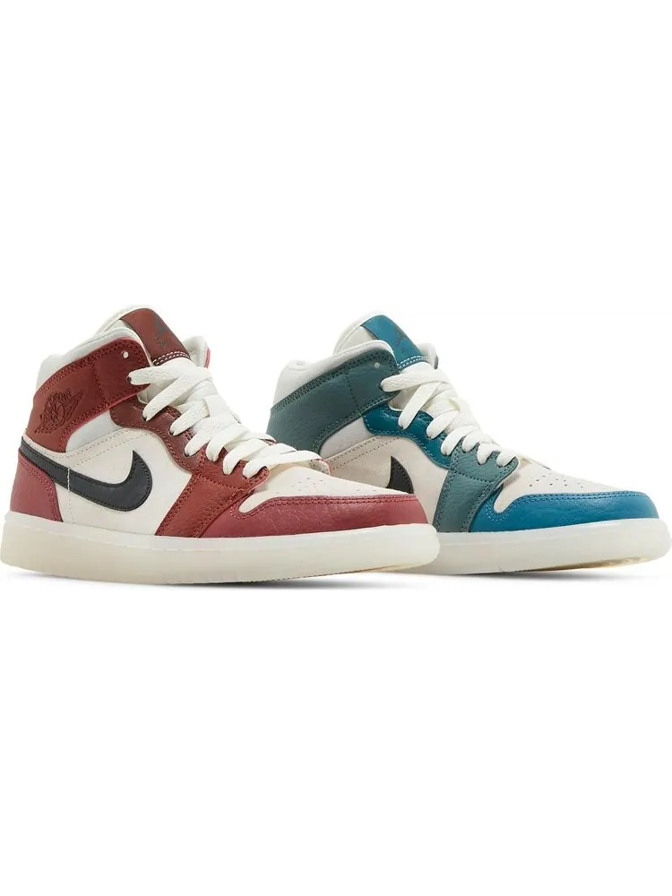 Кроссовки Wmns Air Jordan 1 Mid Anti Gravity Machines — изображение 8 из 8, белый