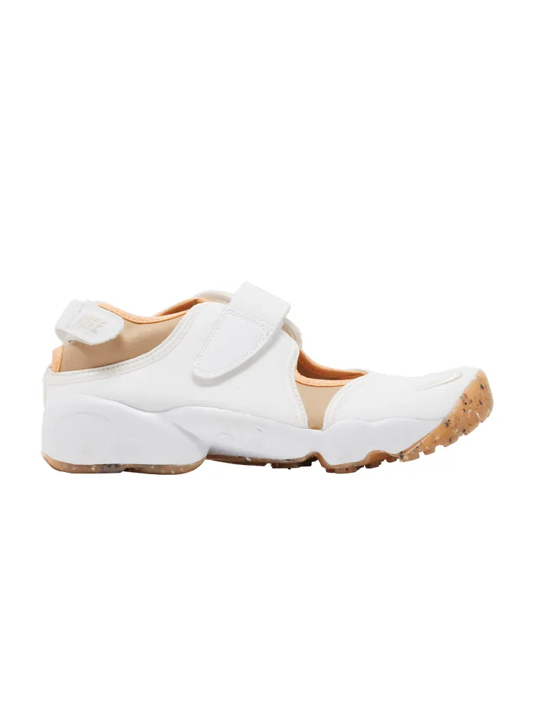 Кроссовки Nike Wmns Air Rift 'White Hemp' — изображение 1 из 9, белый//оранжевый/белый