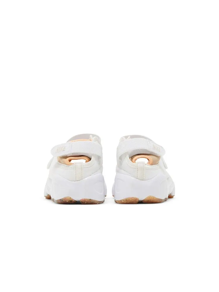 Кроссовки Nike Wmns Air Rift 'White Hemp' — изображение 7 из 9, белый//оранжевый/белый