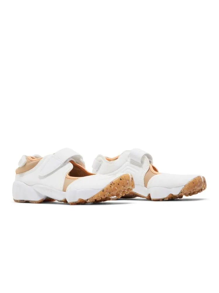 Кроссовки Nike Wmns Air Rift 'White Hemp' — изображение 9 из 9, белый//оранжевый/белый