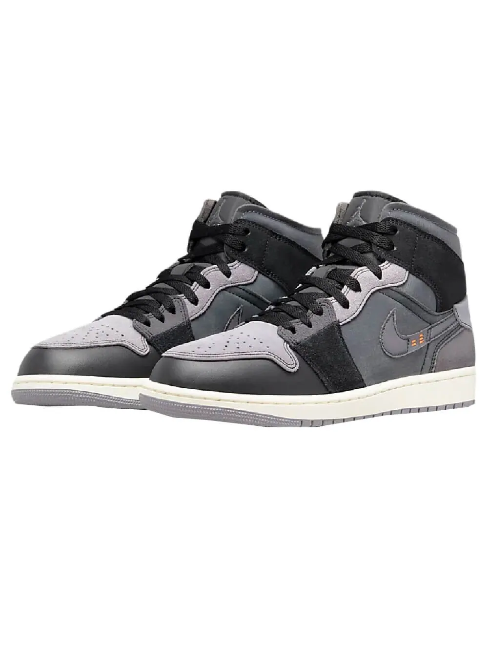 Кроссовки Nike Air Jordan 1 Mid SE Craft — изображение 2 из 8, черный