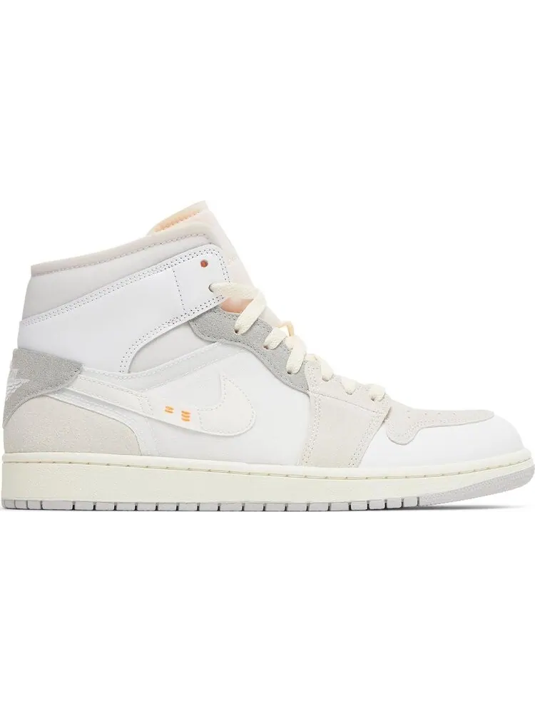 Кроссовки Air Jordan 1 Mid SE Inside Out — изображение 1 из 8, белый