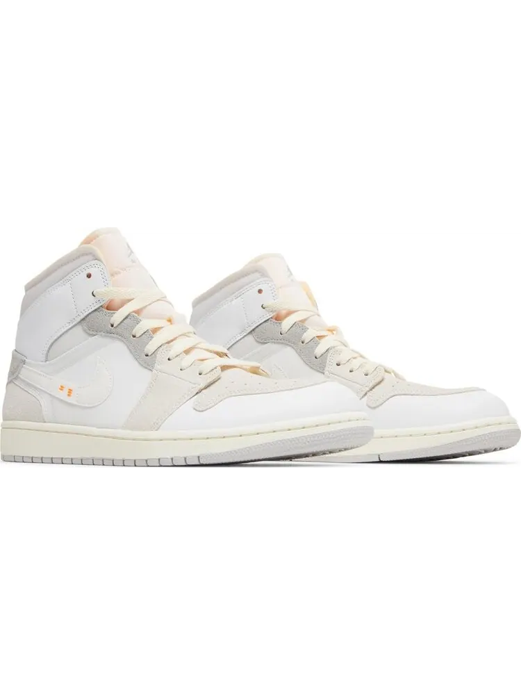 Кроссовки Air Jordan 1 Mid SE Inside Out — изображение 8 из 8, белый