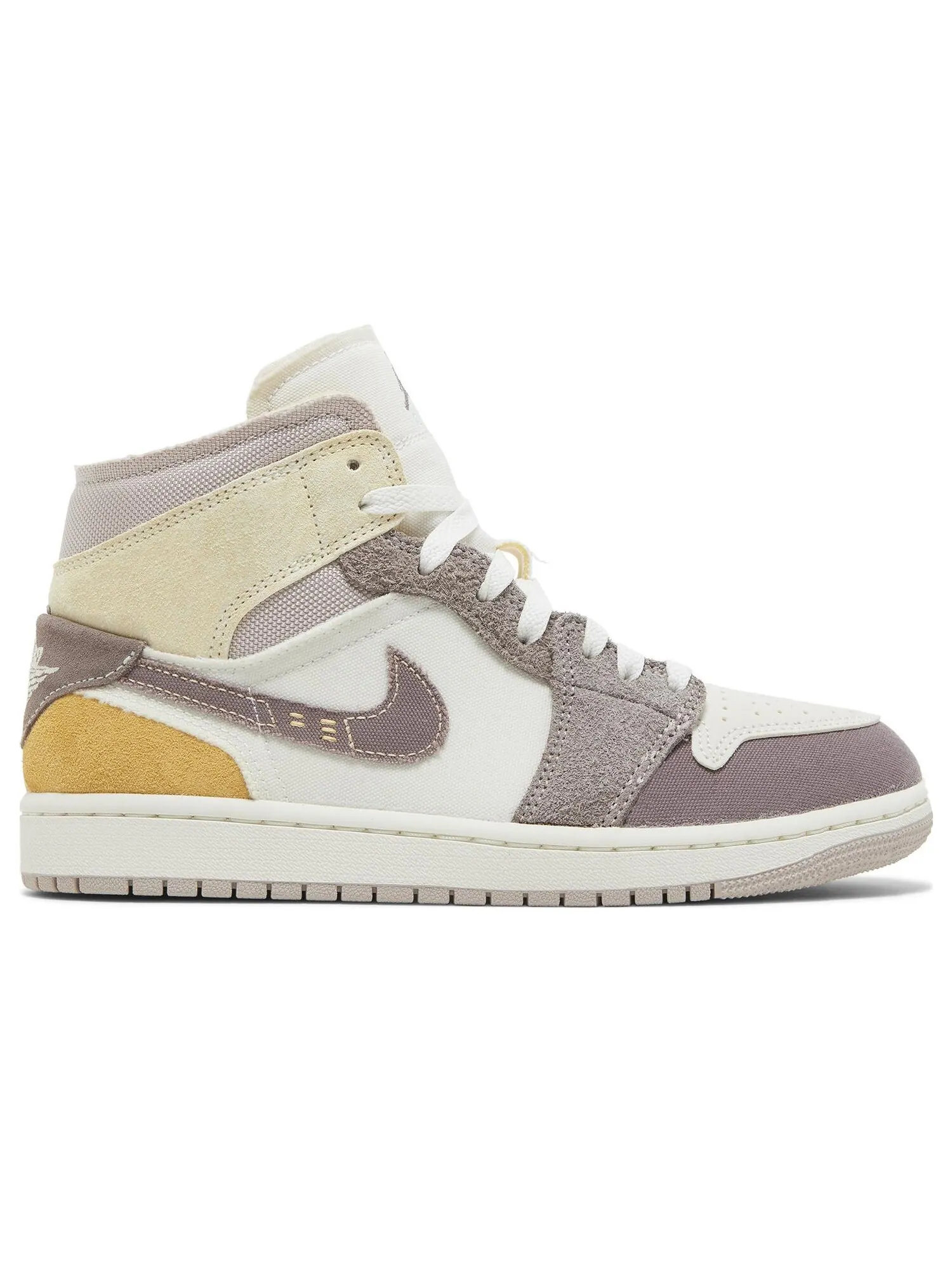 Кроссовки Air Jordan 1 Mid SE Craft 'Inside Out - Taupe Haze' — изображение 1 из 8, коричневый