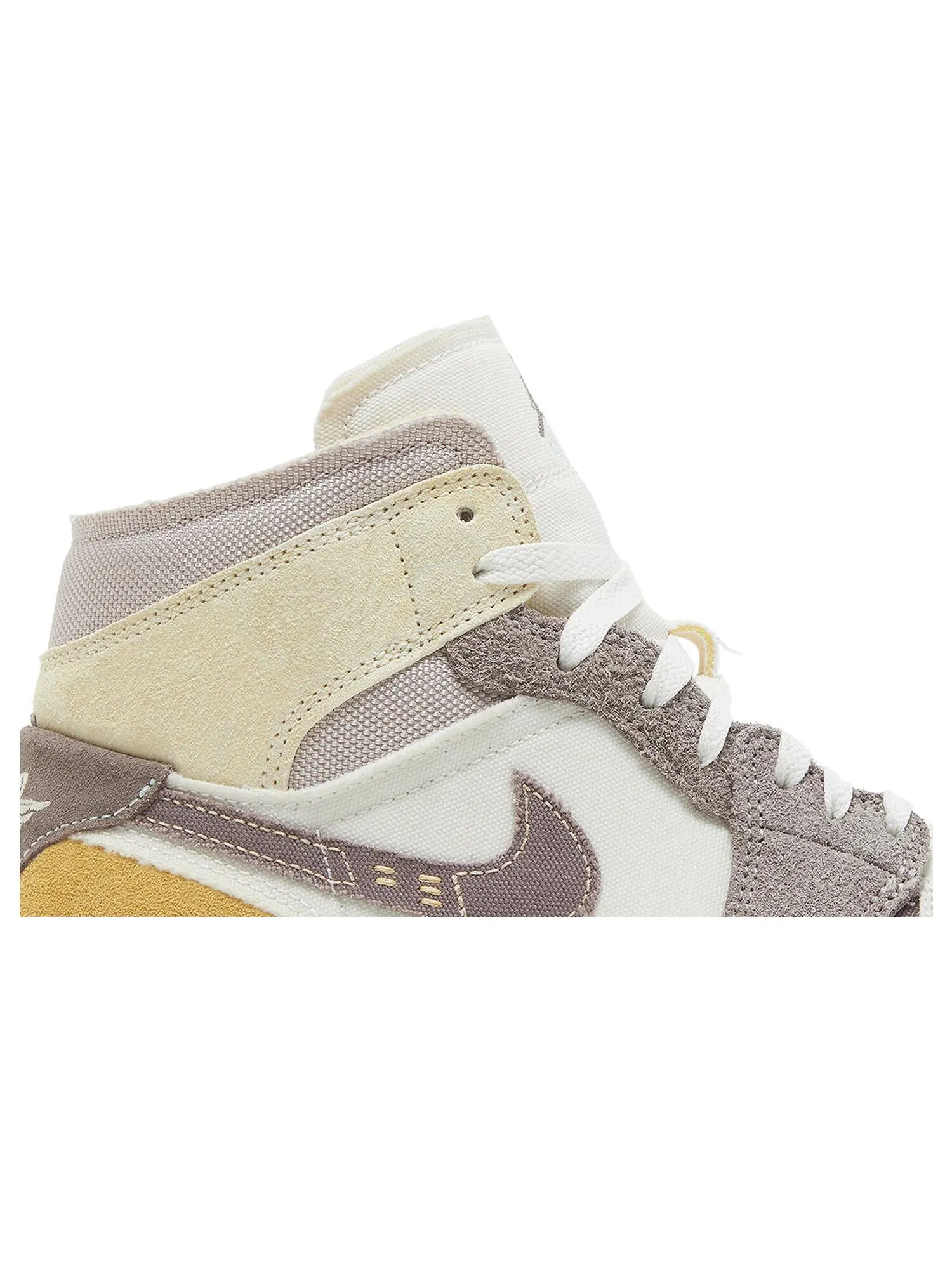 Кроссовки Air Jordan 1 Mid SE Craft 'Inside Out - Taupe Haze' — изображение 2 из 8, коричневый