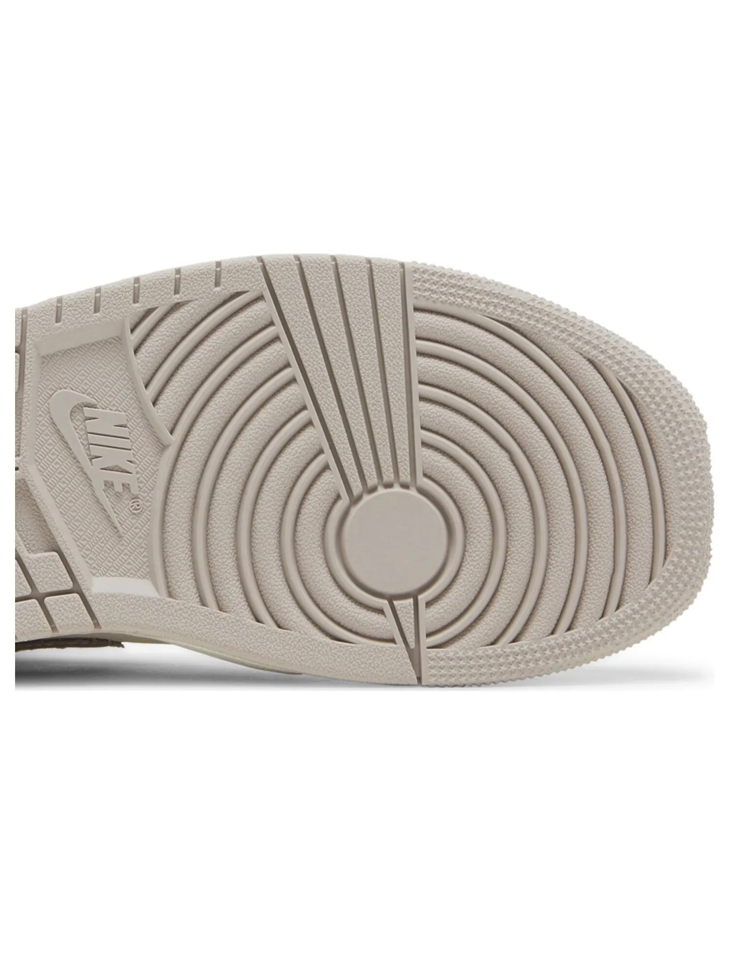Кроссовки Air Jordan 1 Mid SE Craft 'Inside Out - Taupe Haze' — изображение 5 из 8, коричневый