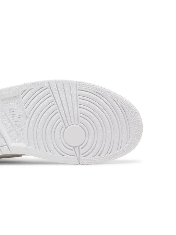 Кроссовки Air Jordan Air Jordan 1 Mid SE Craft 'Inside Out - White Sail' — изображение 6 из 9