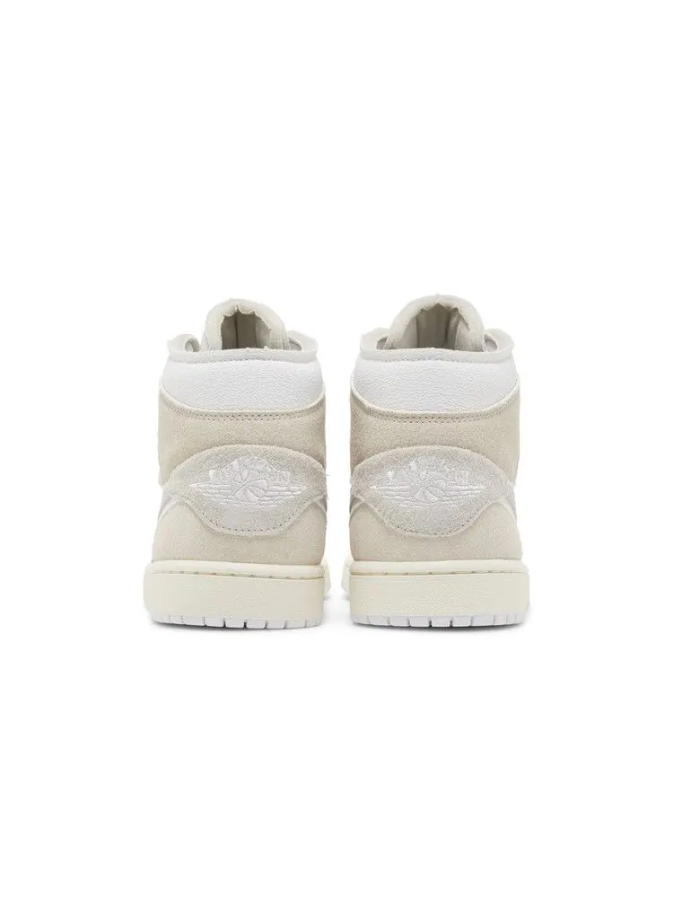 Кроссовки Air Jordan Air Jordan 1 Mid SE Craft 'Inside Out - White Sail' — изображение 7 из 9